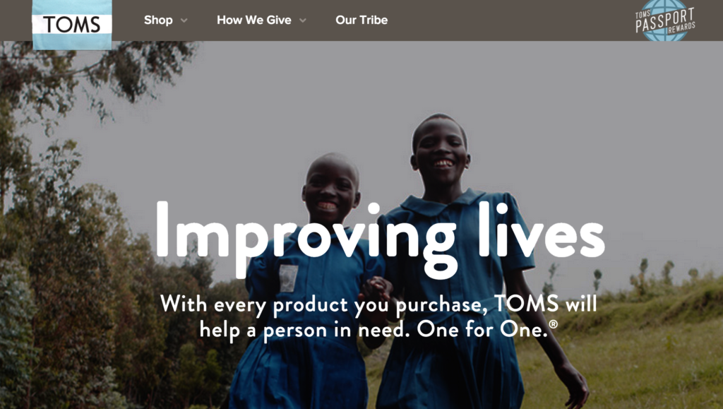 Toms Shoes brand | 11 Simple Steps for a Successful Brand Building Process