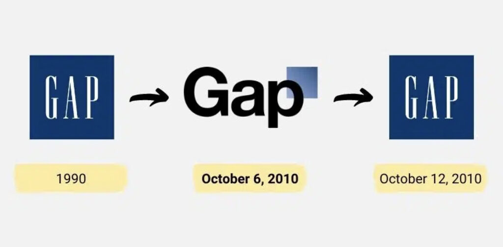 Gap - Rebrand Fail